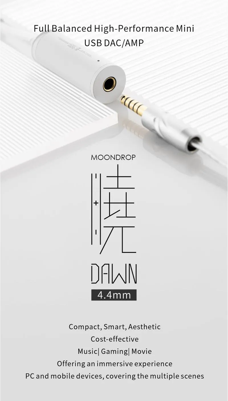 Moondrop Dawn 4 4mm Dual Cs43131 Full Balanced High Performance Mini Usb Dac Amp (3)