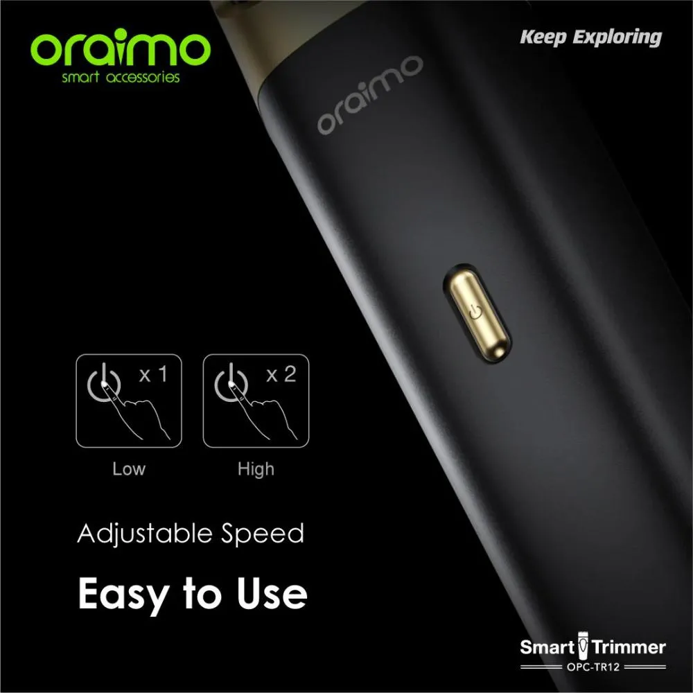 Oraimo Opc Tr12 Smarttrimmer2 Multi Functional Beard Trimmer (9)