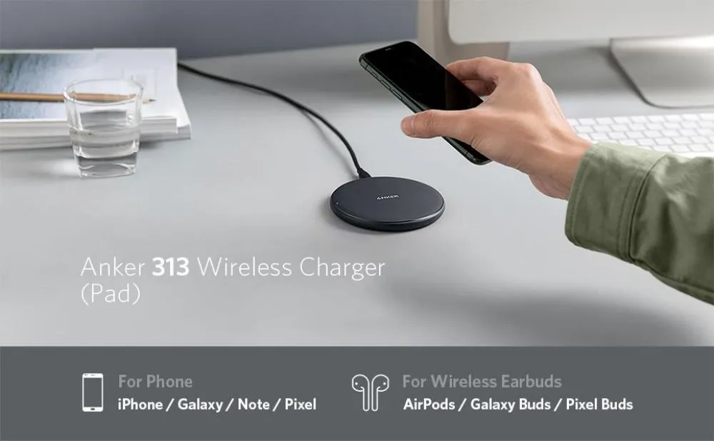 Anker 313 Powerwave Pad 10w Wireless Charger A2503016 (4)