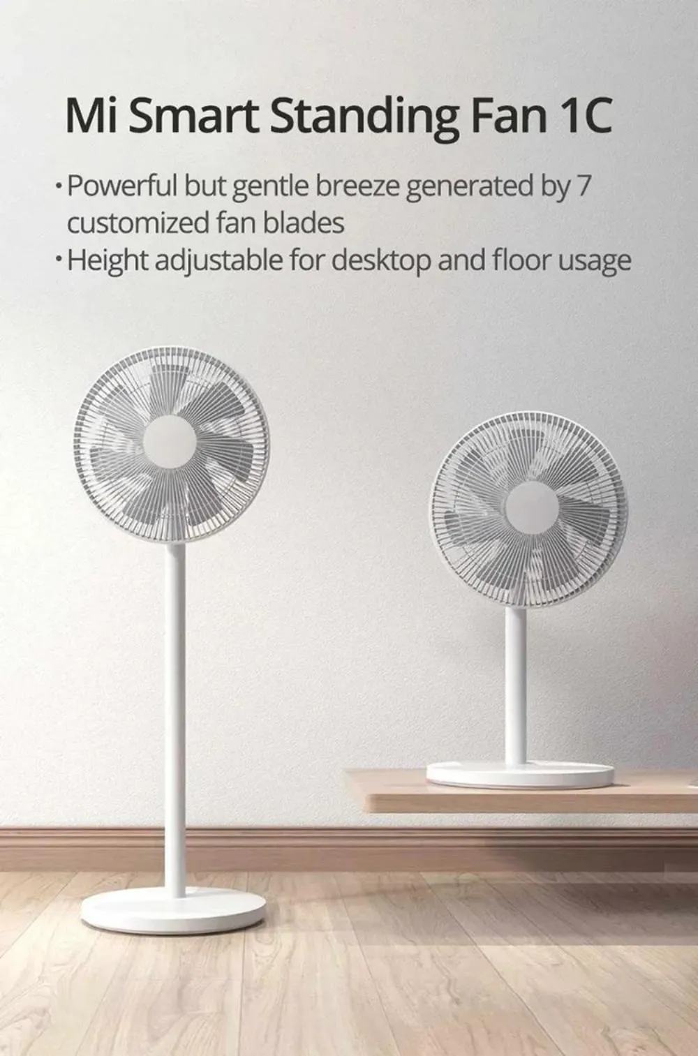Xiaomi Mi Smart Standing Fan 1c Lite (1)
