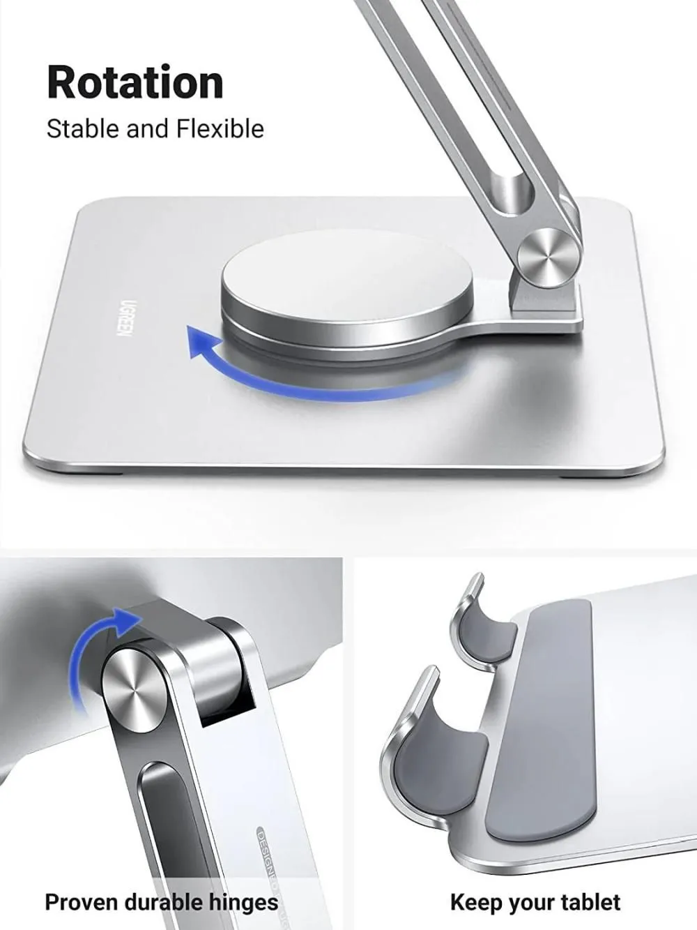 Ugreen 360 Rotating Tablet Stand Holder (6)