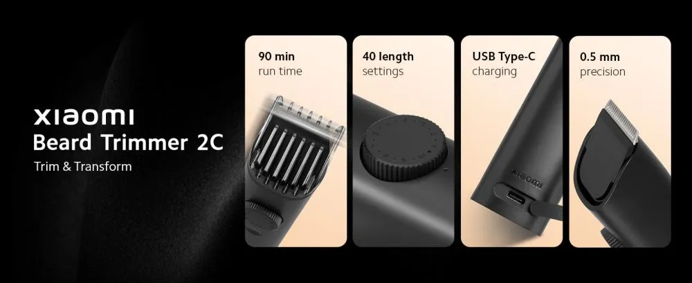 Mi Xiaomi Beard Trimmer For Men 2c (1)