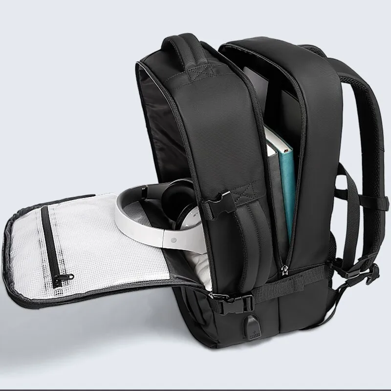Bange Bg 2892 Multifunctional Waterproof Expandable Large Capacity Travel Backpack (6)