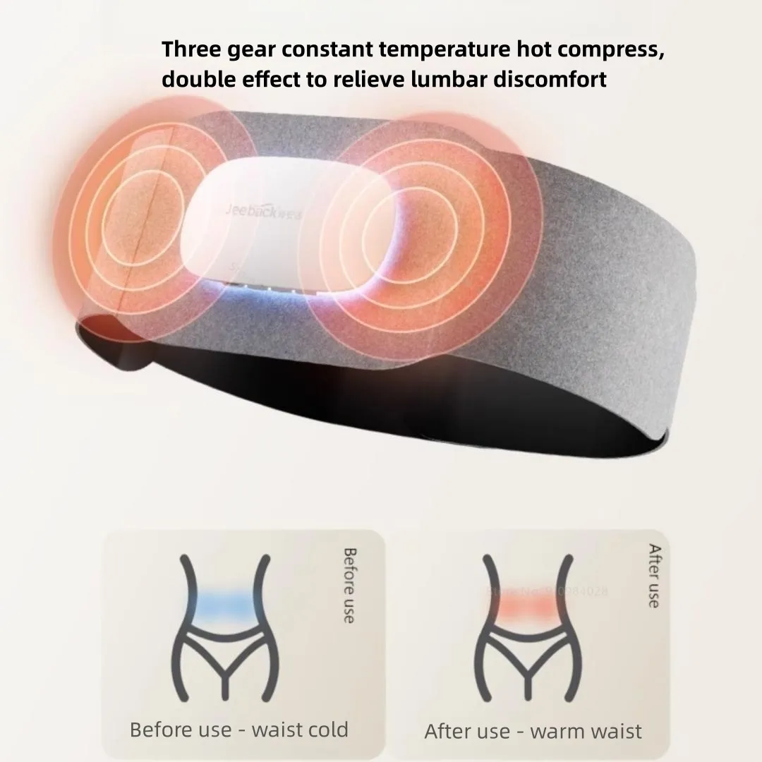 Jeeback G9 Smart Waist Massager Heat Pulse Massage Belt (3)