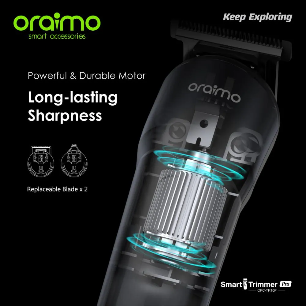 Oraimo Opc Tr10p Smarttrimmer Pro Grooming Kit Multi Functional Trimmer (9)