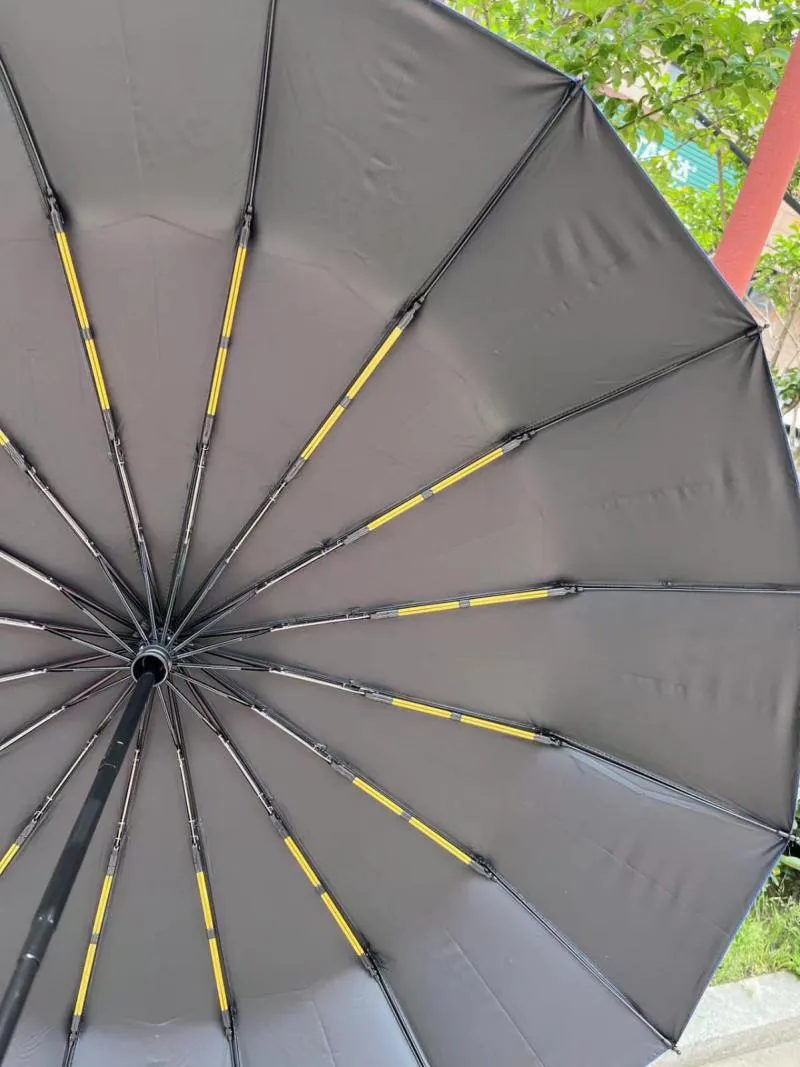Fully Automatic 12 Rib Strong Wind Resistant Folding Umbrella (6)