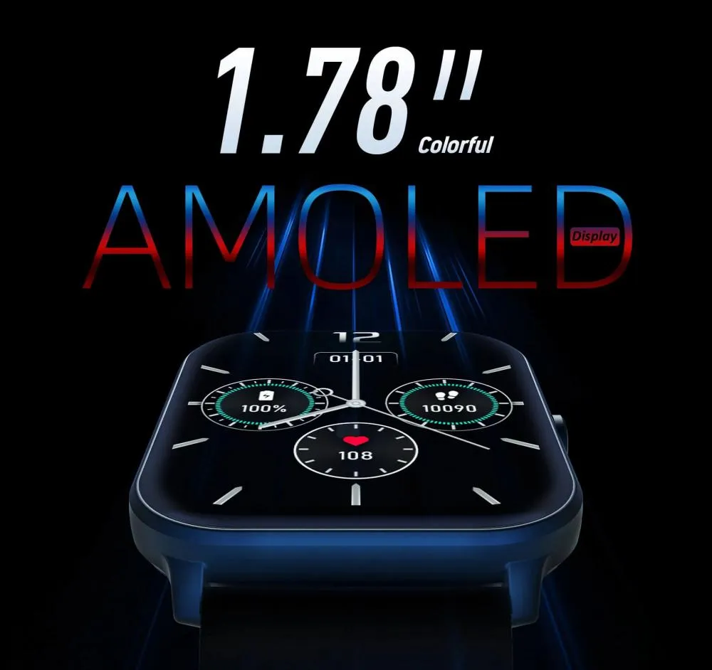 Kieslect Ks Mini Amoled Display Calling Smart Watch (3)