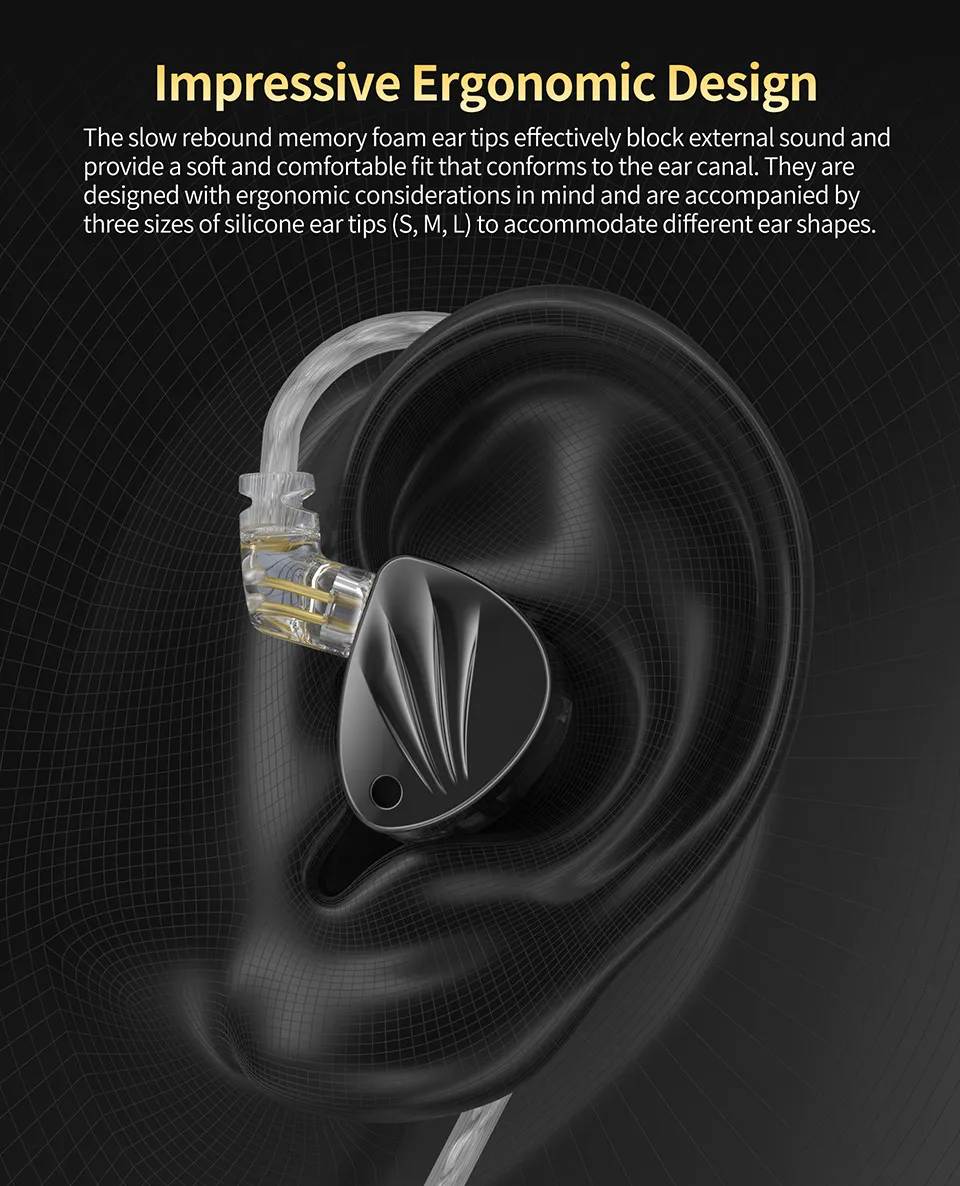 Kz Krila Hybrid Technology Tunable In Ear Earphones (3)