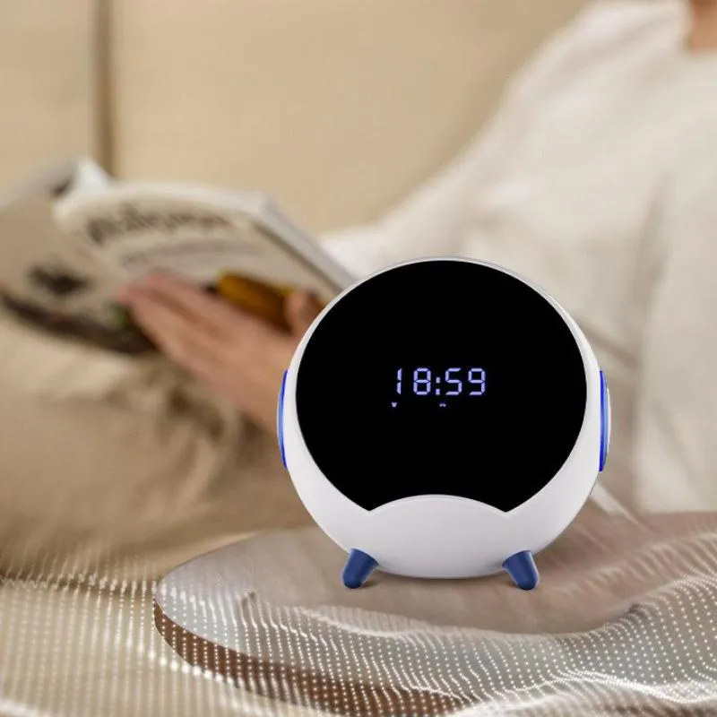 Planet Wireless Smart Charger Alarm Clock Bluetooth Speaker (2)