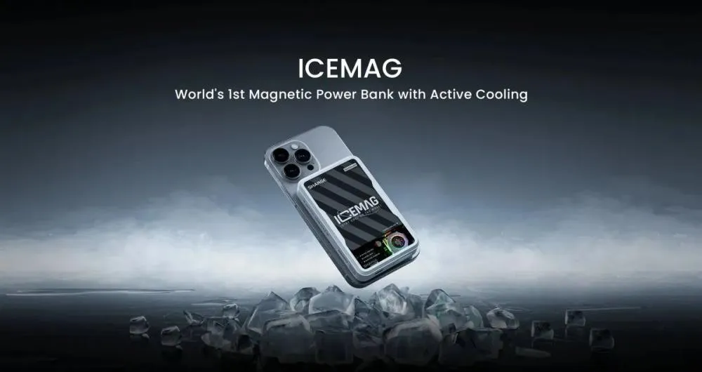Sharge Icemag Magnetic 10000mah Active Cooling Power Bank (2)