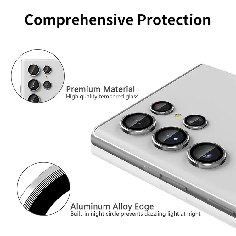 X Level Hd Anti Scratch Camera Lens Protector For Galaxy S24 Ultra (3)