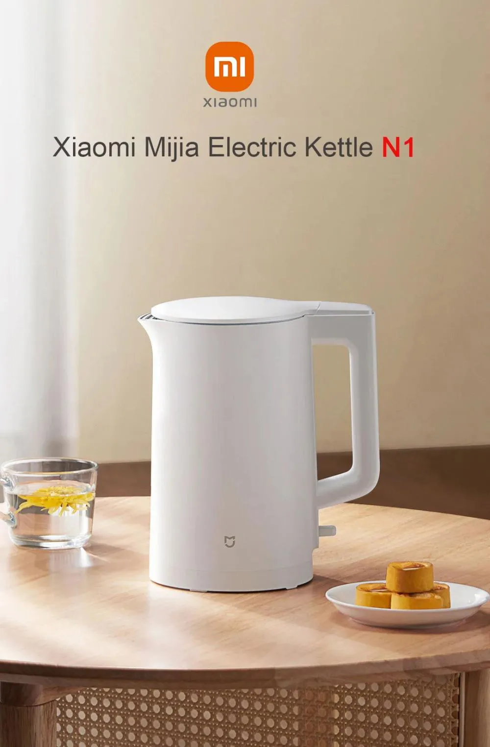 Xiaomi Mijia Electric Kettle N1 Intelligent Temperature Control 1 5l (5)
