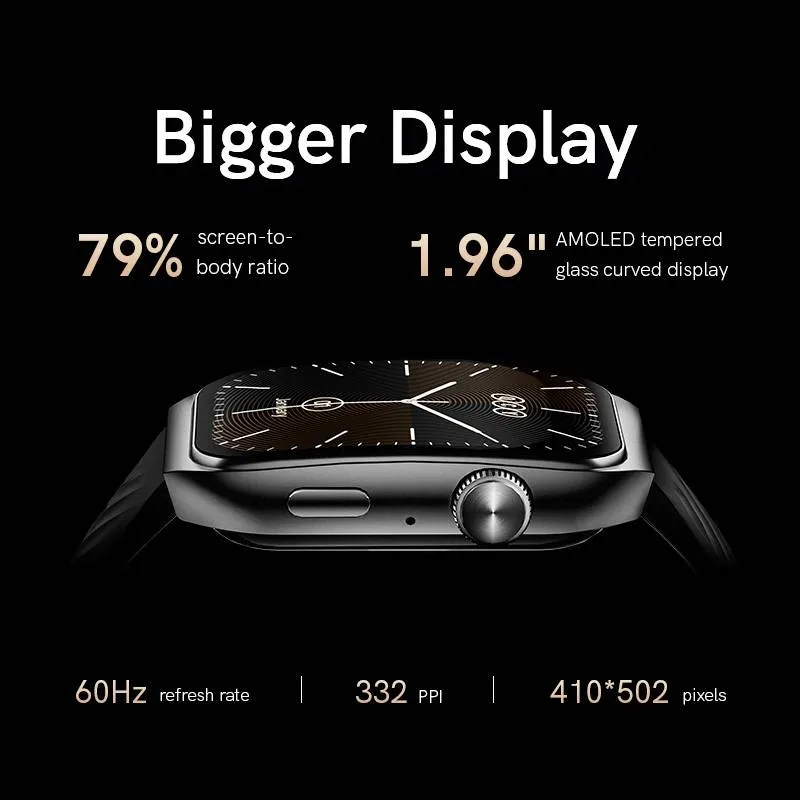 Qcy Gs2 Smart Watch Curved 60hz Amoled Display (1)