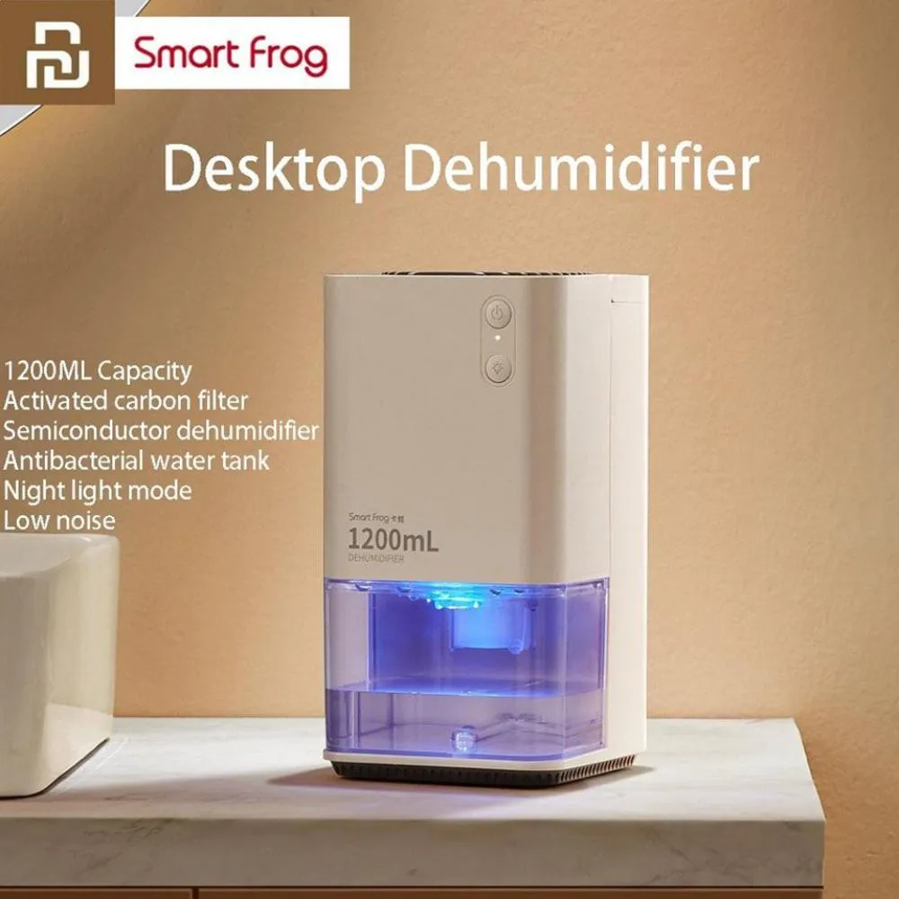 Xiaomiyoupin Smartfrog Desktop Dehumidifier 1200ml (1)