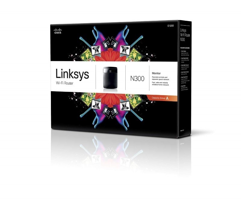 Linksys E1200 N300 Wi Fi Wireless Router (6)