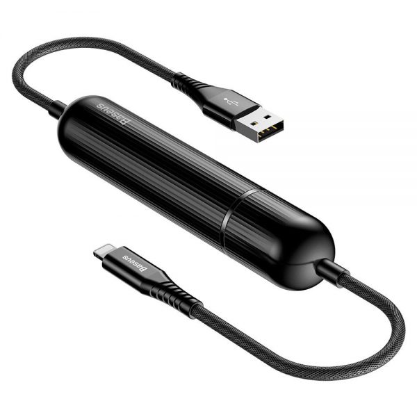 Baseus Energy 2 In 1 2500mah Power Bank With Lightning Cable (1)