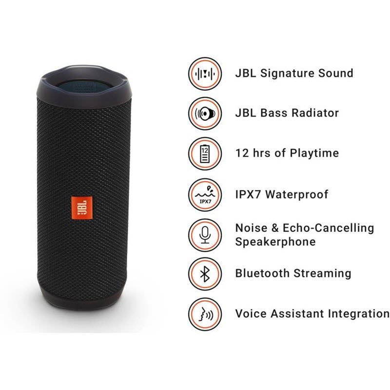 Jbl Flip 4 Bluetooth Portable Stereo Speaker (5)
