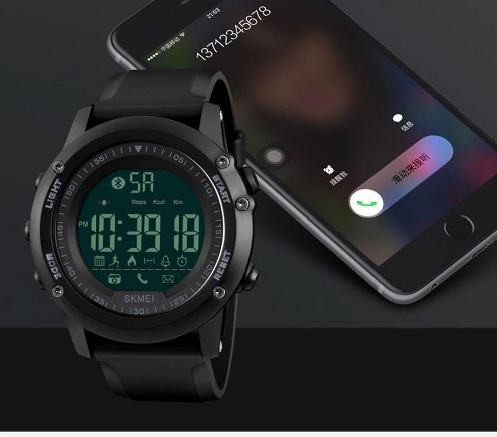 Skmei 1321 Mens Bluetooth Smart Watch (7)