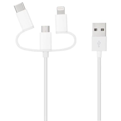 Xiaomi 3 In 1 Cable With Lightning Type C Micro Usb (1)