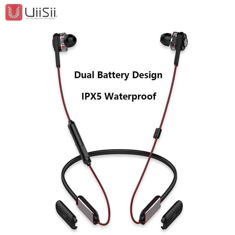 Uiisii Bn60 Wireless Bluetooth Headset Dual Dynamic In Ear Earphone 250mah Battery Ipx5 Waterproof Csr Bt4 1 Earbuds For Phone (6)