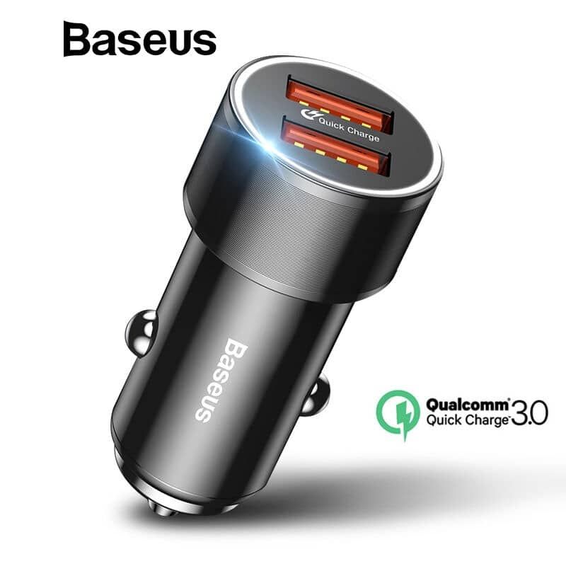 Baseus 36w Dual Usb Quick Charge Qc 3 0 Car Charger (2)