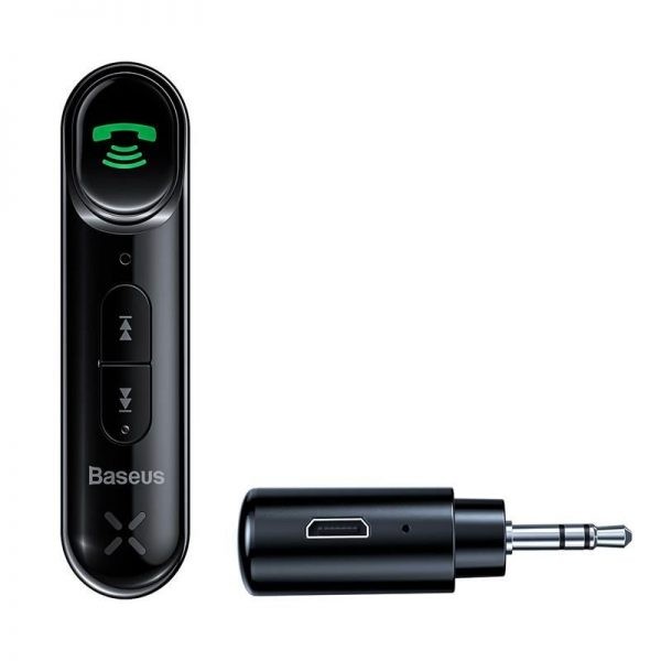 Baseus Wireless Bluetooth Car Kit Hands Free 3 5mm Jack Aux Audio Receiver Adapter (4)