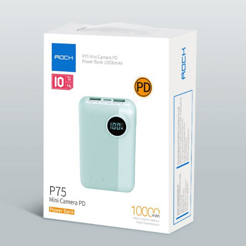 Rock P75 Mini Camera Power Bank 10000mah (29)
