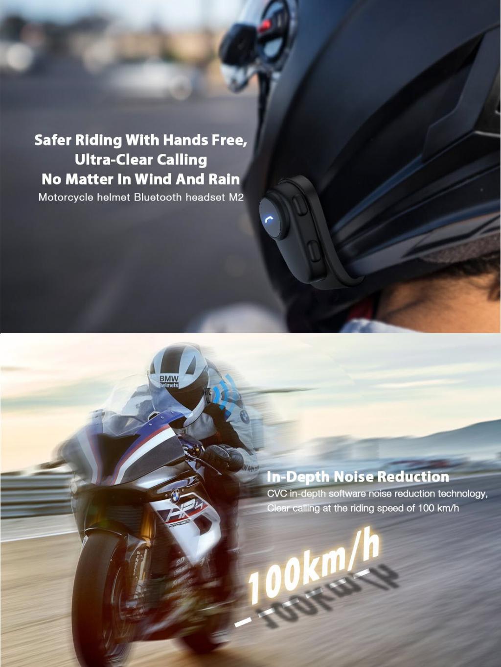 Roman Motorcycle Helmet Bluetooth Headset (3)