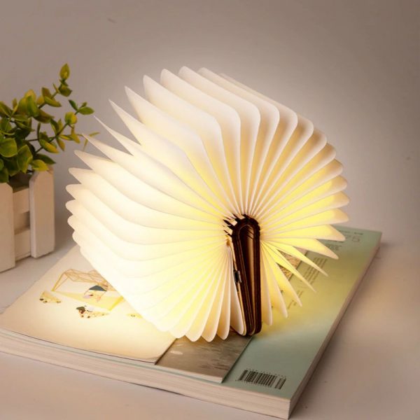Led Book Lamp Foldable Rechargeable