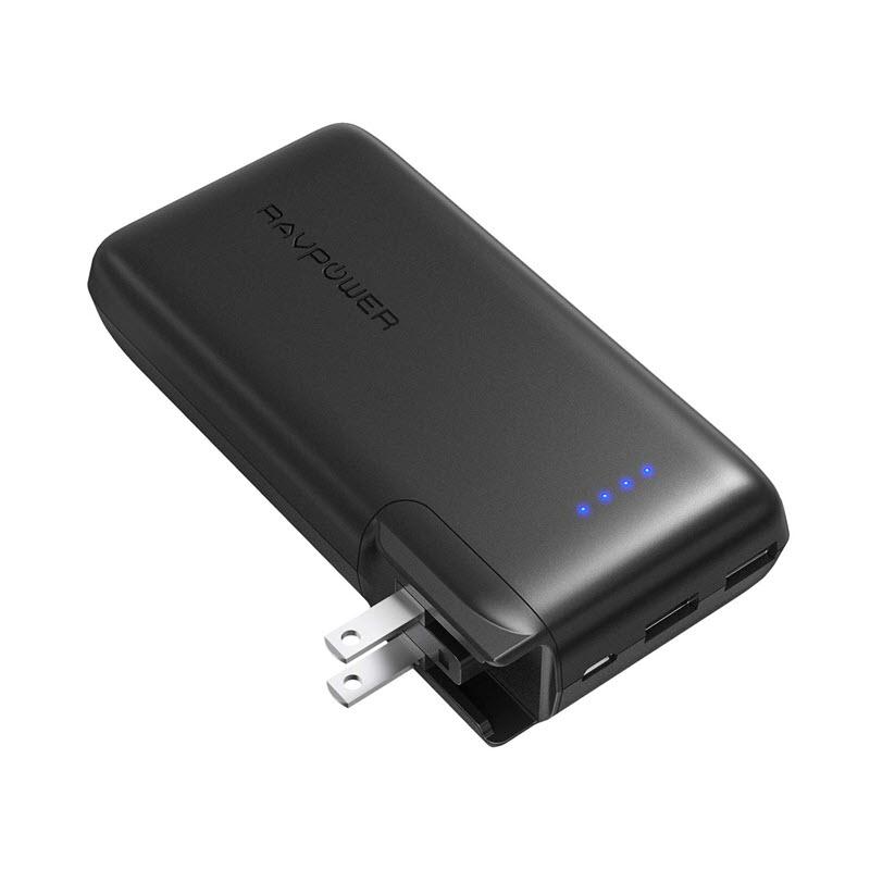 Ravpower Savior Series 10050mah Portable Charger With 2 In 1 Ac Plug (1)
