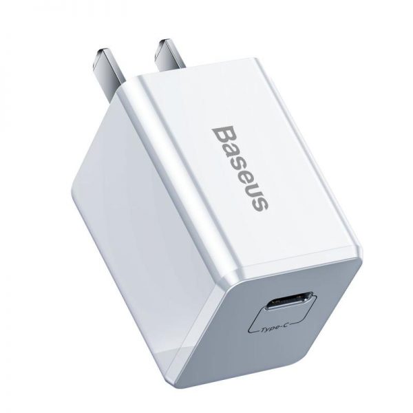 Baseus 18w Pd Quick Type C Charger For Macbook Pro Air Iphone Ipad Pro (1)