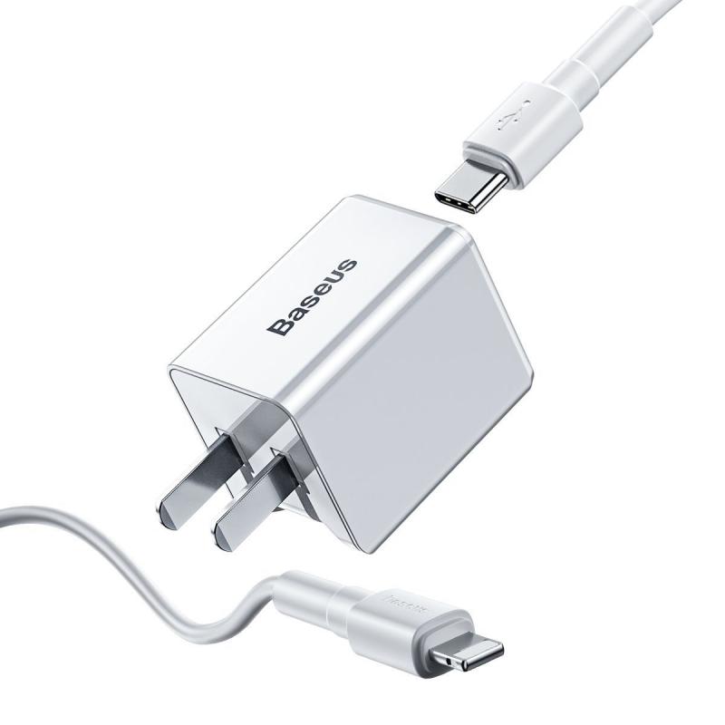 Baseus 18w Pd Quick Type C Charger For Macbook Pro Air Iphone Ipad Pro (5)