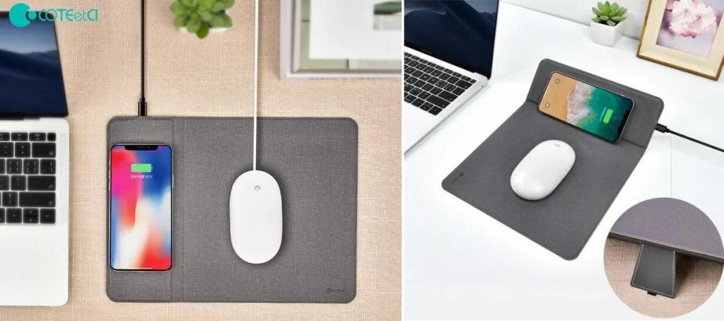 Coteetci Wireless Charger With Mouse Pad (1)