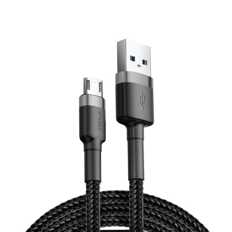 Baseus Cafule Braided Cable Micro Usb With Reversible Double Sided Entry Connector (1)