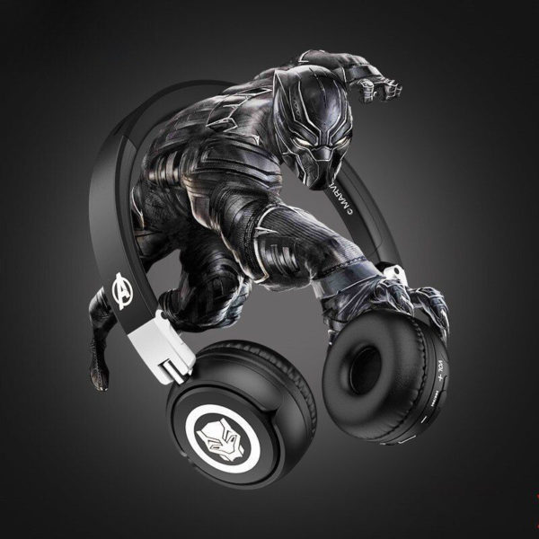 Marvel Avengers Wireless Bluetooth Headphones Captain America Iron Man Black Panther (3)
