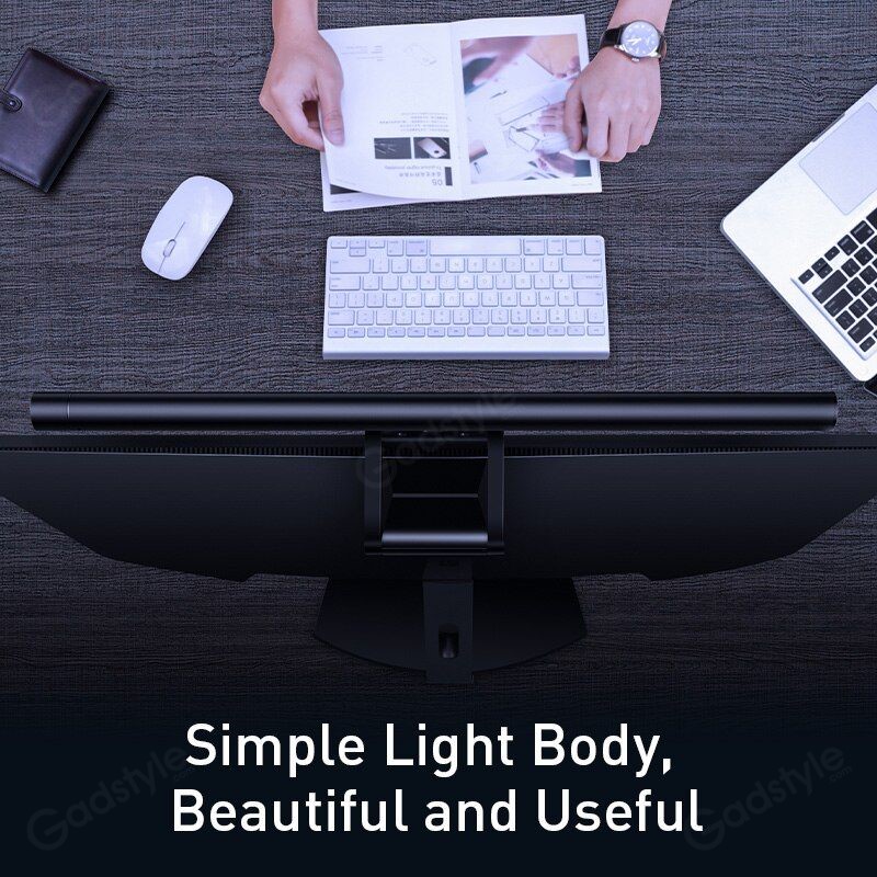 Baseus Led Table Lamp For Pc Laptop Screen Bar Pendant Light Desk Lamp (2)