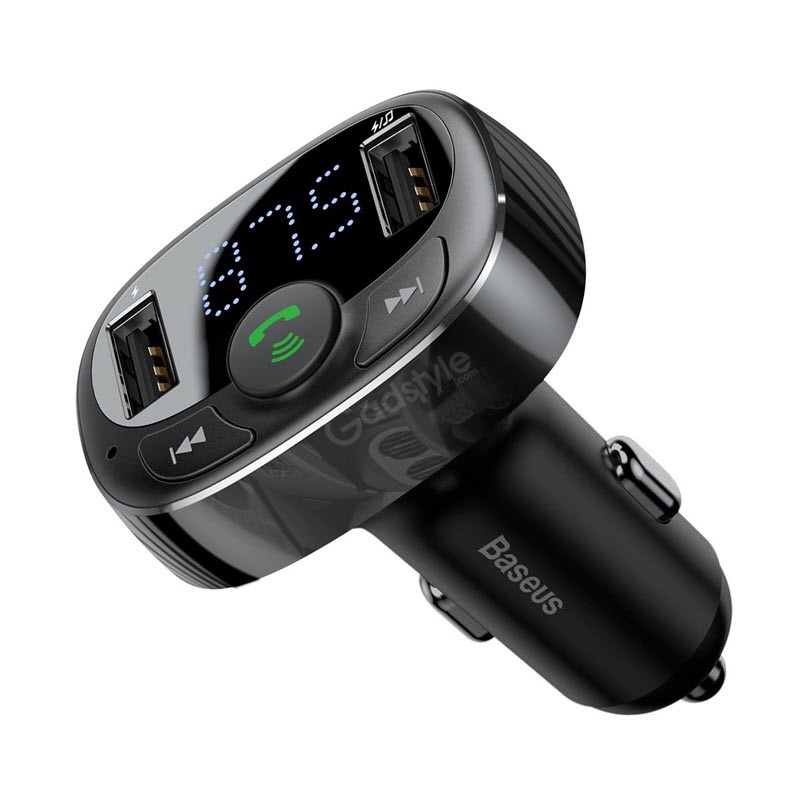 Baseus S 09a T Typed Usb Bluetooth Mp3 Car Charger (3)