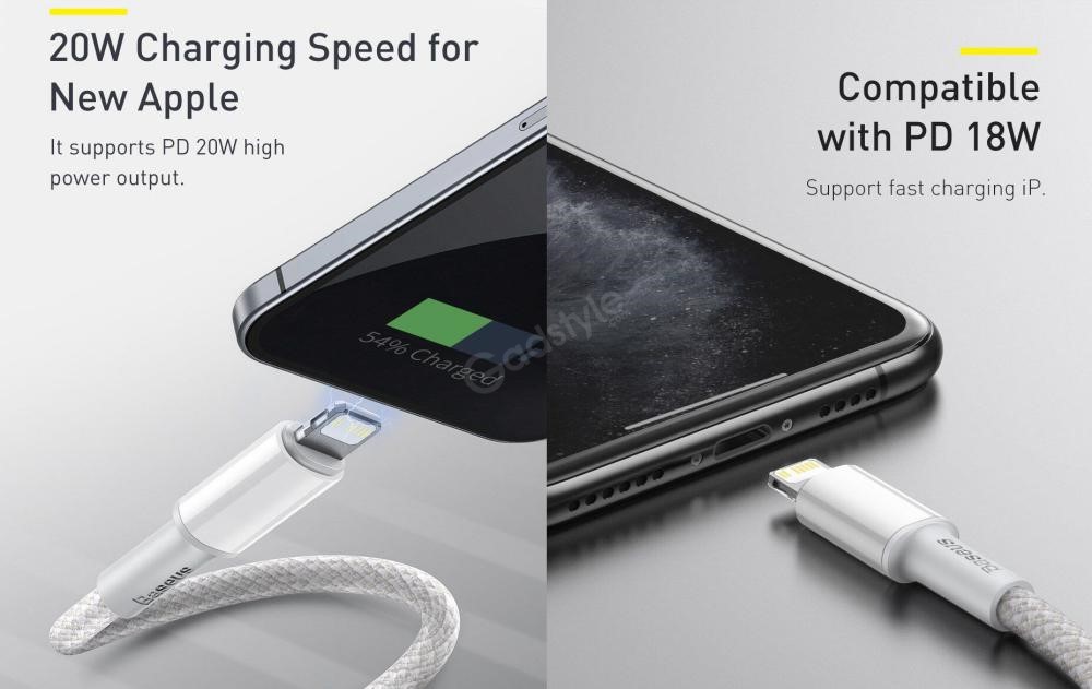 Baseus 20w Quick Charge Usb C To Lightning Pd Cable For Iphone (3)