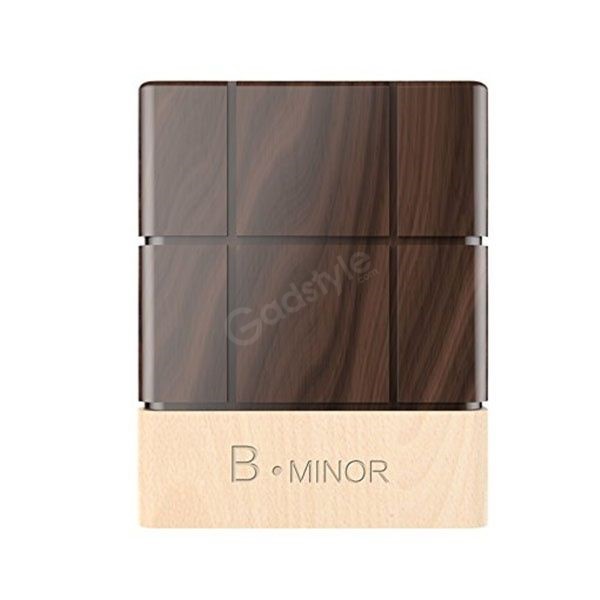 B Minor G Minor Wooden Speakers Chocolate Shaped Wireless Stereo (4)