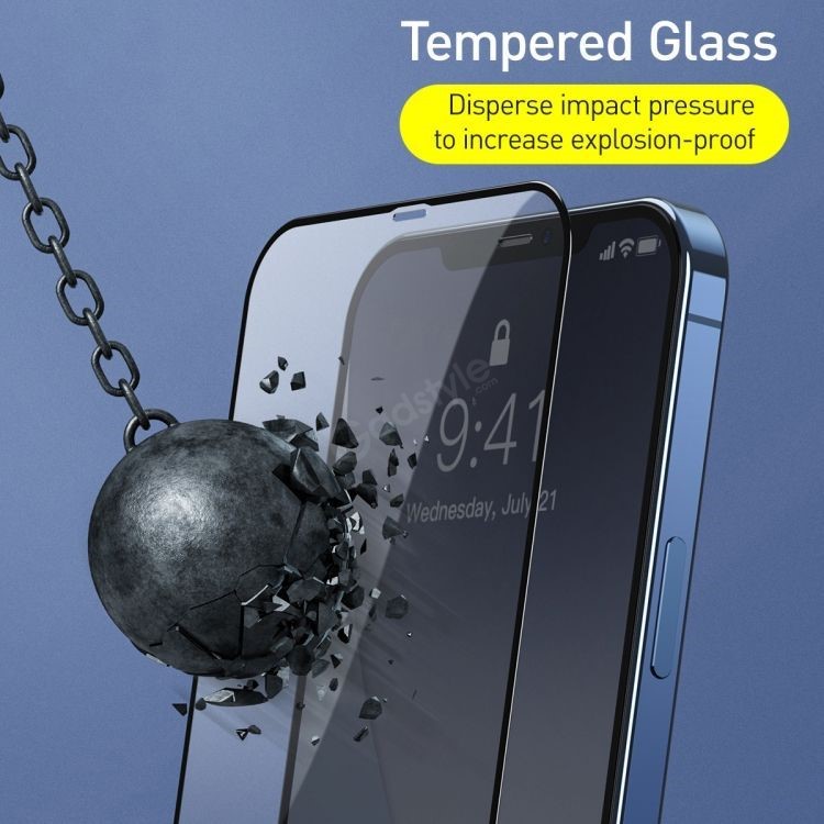 Baseus Tempered Glass Screen Protector For Iphone 12 Pro Max 6 7 Inch For Iphone (1)