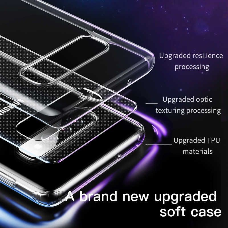 Baseus Soft Clear Case Ultra Slim Transparent For Galaxy S10 S10 Plus (3)