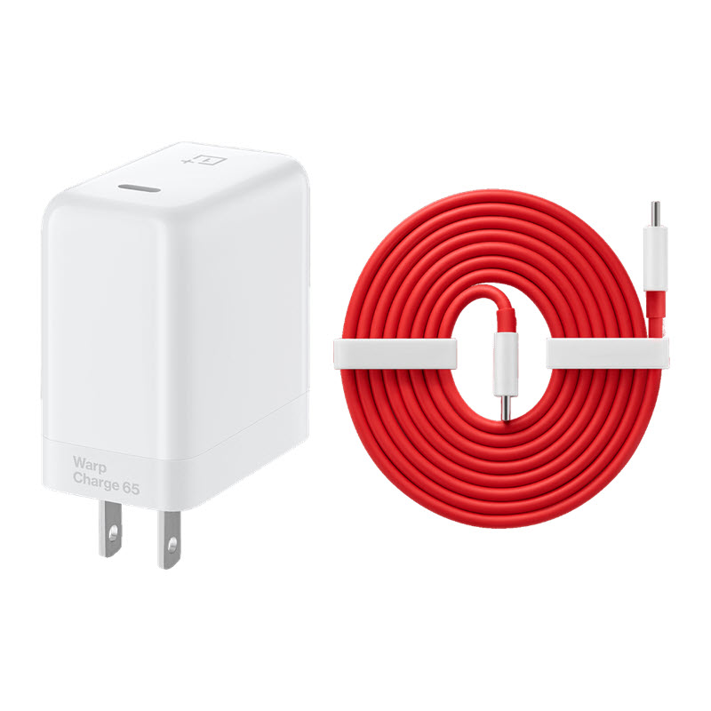 Oneplus Official Warp Charge 65 Power Adapter With Type C Cable
