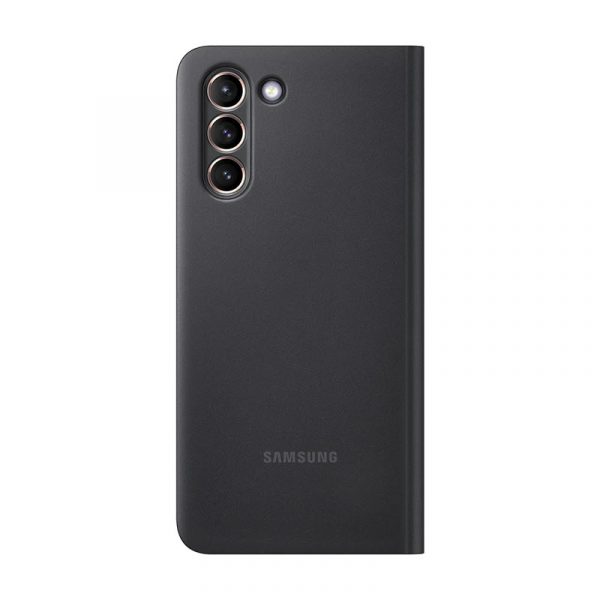 Samsung Clear View Cover For Galaxy S21 Plus Black (1)