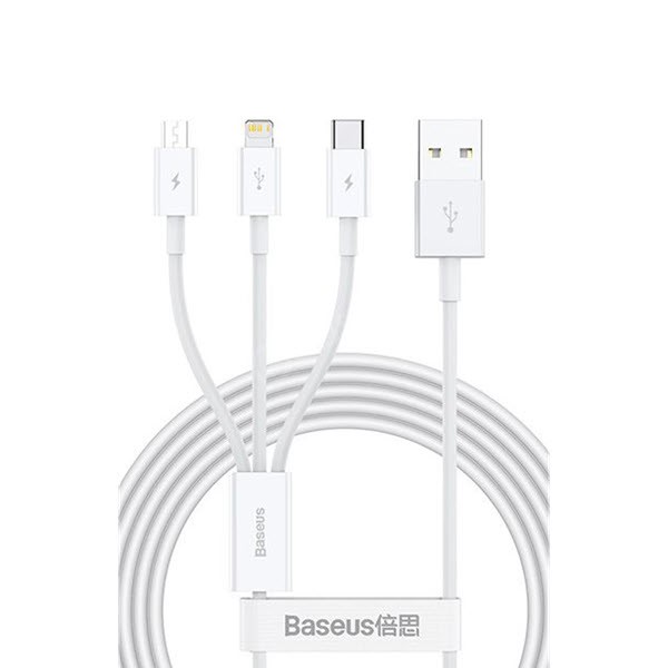 Baseus Superior Series 8 Pin Micro Usb Usb C To Usb Charging Cable (1)