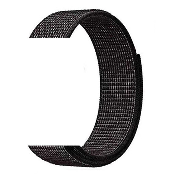 Nylon Braided Loop Watch Strap For 20 22mm (3)