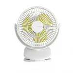 Jisulife Fa18s Portable Clip Fan Usb Rechargeable With 4000mah Battery