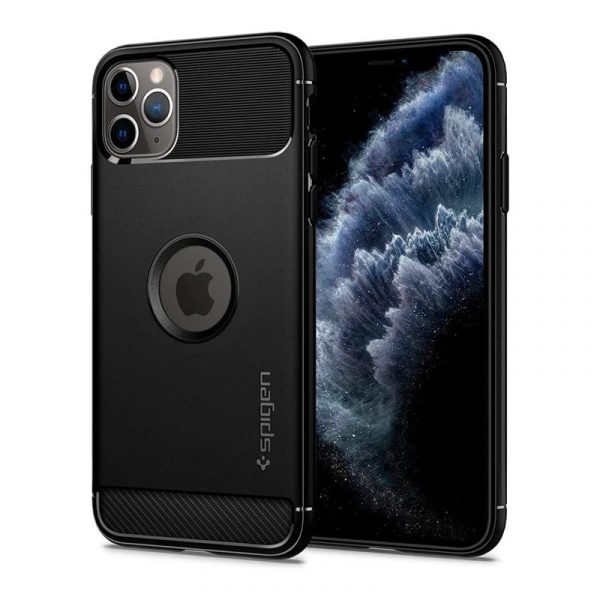 Spigen Rugged Armor Case For Iphone 11 Pro Max (1)