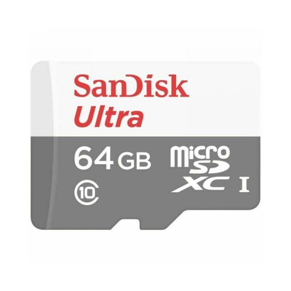 Sandisk Ultra 64gb Microsdhc Class 10 Card Up To 100mb S