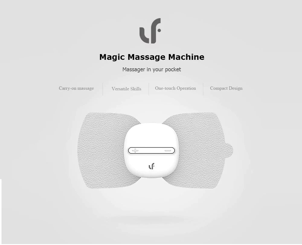 Xiaomi Magic Touch Sticker Massage Electric Muscle Stimulator Full Body Relax Neck Back Mas ( (6)