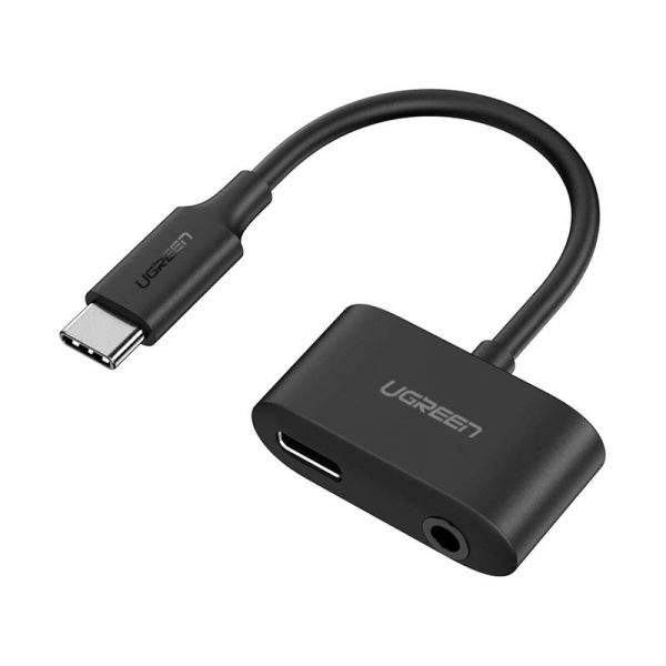 Ugreen 2 In 1 Usb C To 3 5mm Adapter With Usb C Charging Port (1)